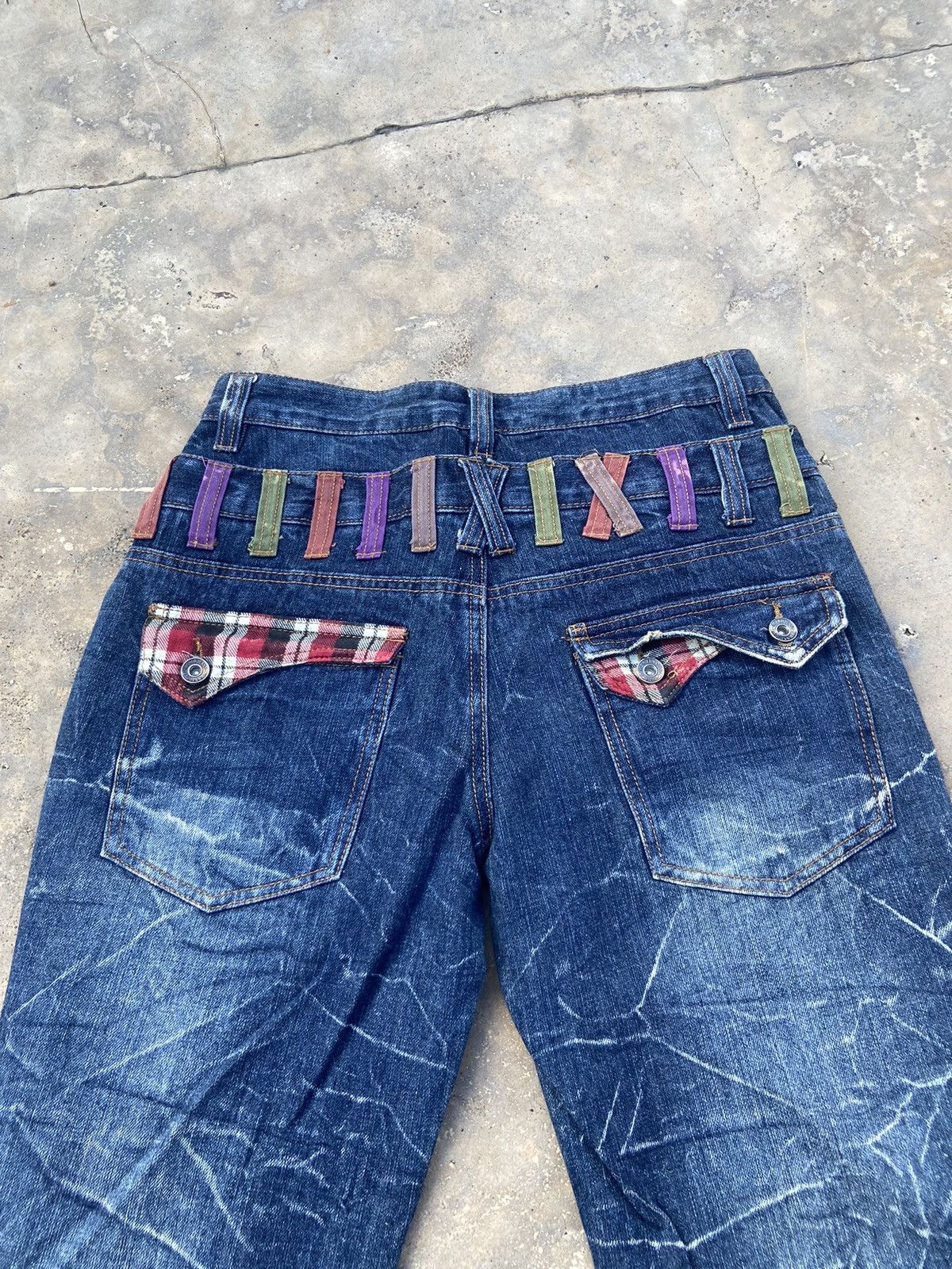 Japanese Brand VINTAGE NYLAUS DOUBLE WAIST PANT Size US 30 / EU 46 - 6 Thumbnail