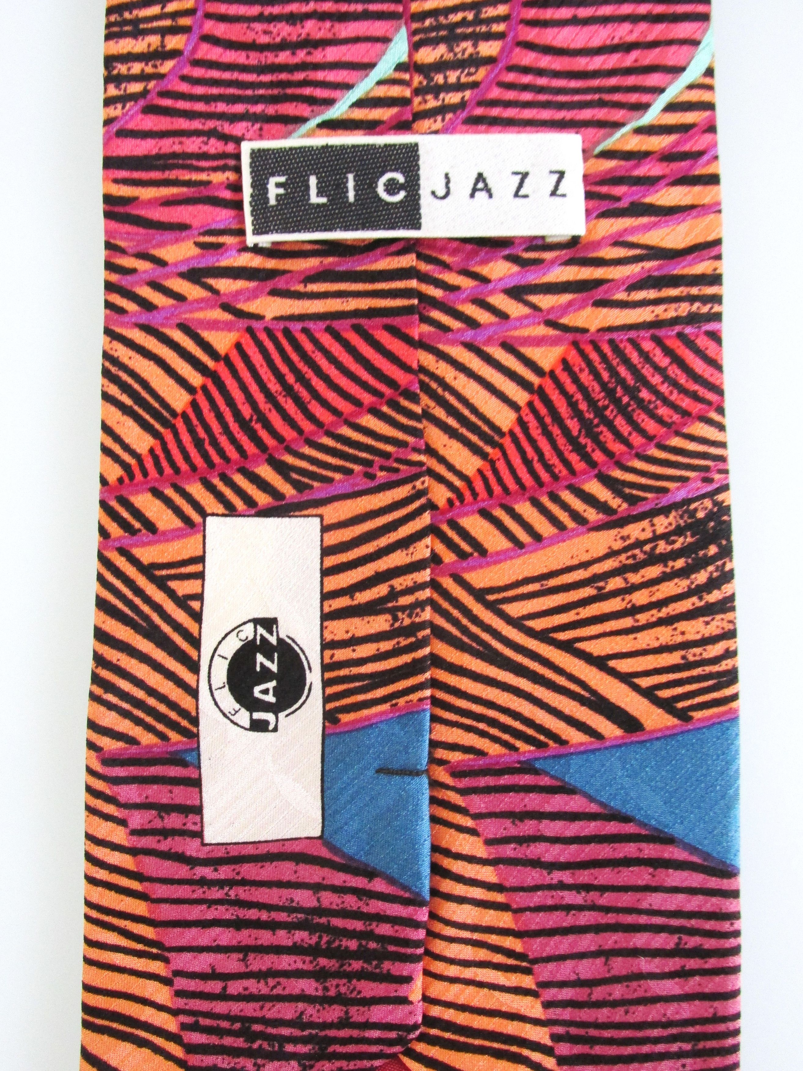 Other FLIC Jazz Men's Silk Tie Size ONE SIZE - 5 Thumbnail