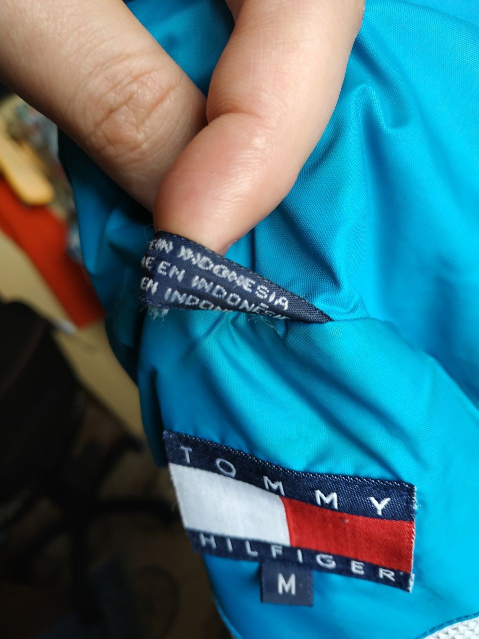 Tommy Hilfiger Vintage 90s Tommy Hilfiger Sailing Gear Big Flag Jacket Size US M / EU 48-50 / 2 - 8 Thumbnail