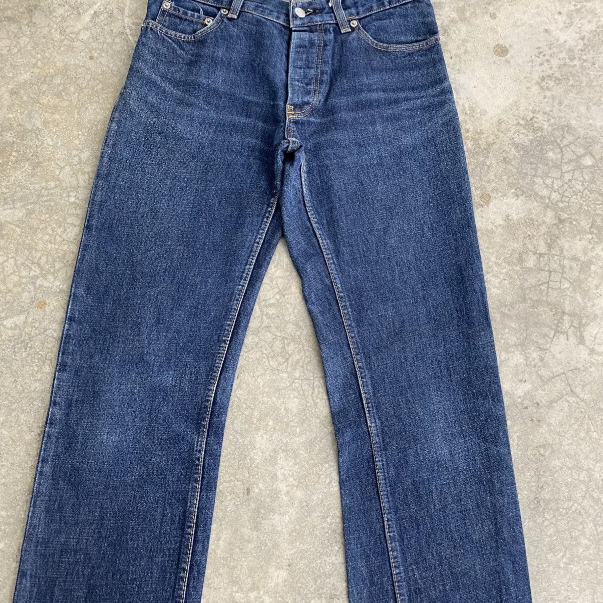 Helmut Lang SS99 Archive Helmut Lang Classic Cut Denim Jeans Size US 29 - 4 Thumbnail