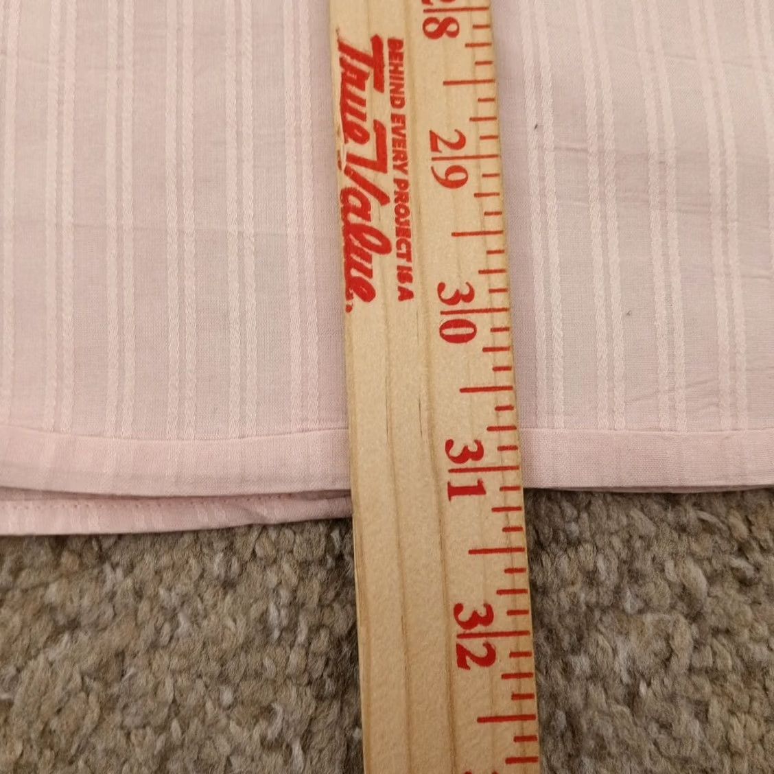 Apt. 9 Apt. 9 Shirt Mens XL Pink Striped Long Sleeve Button Up Cotton Size US XL / EU 56 / 4 - 7 Thumbnail