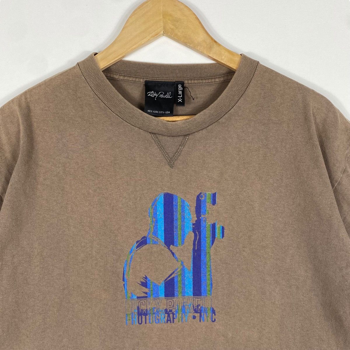 Vintage Vintage RICKY POWELL American Culture Photographer Graphic Size US XL / EU 56 / 4 - 2 Thumbnail