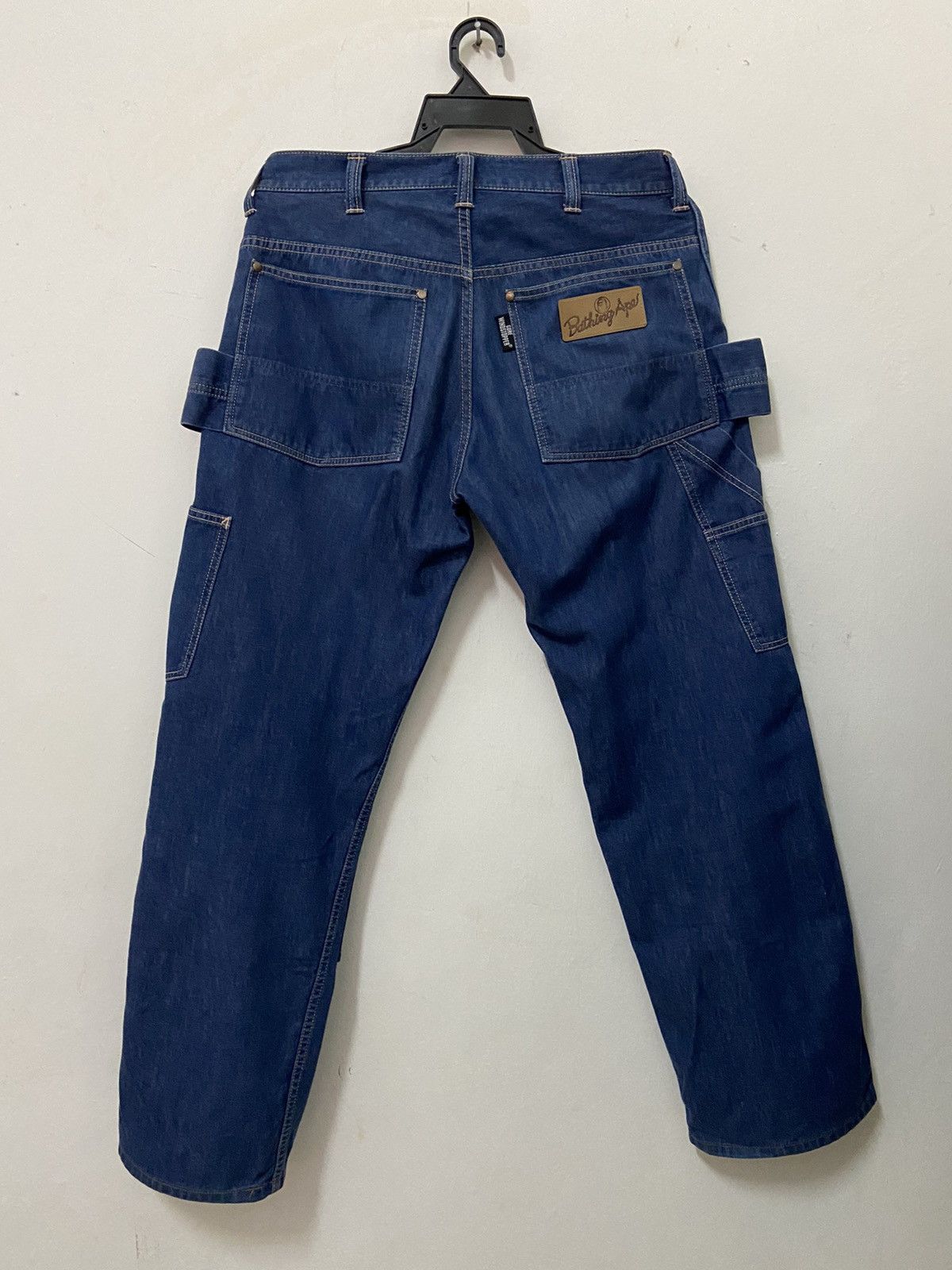 Bape Vintage Windstopper Double Knee Denim Size US 32 / EU 48 - 4 Thumbnail