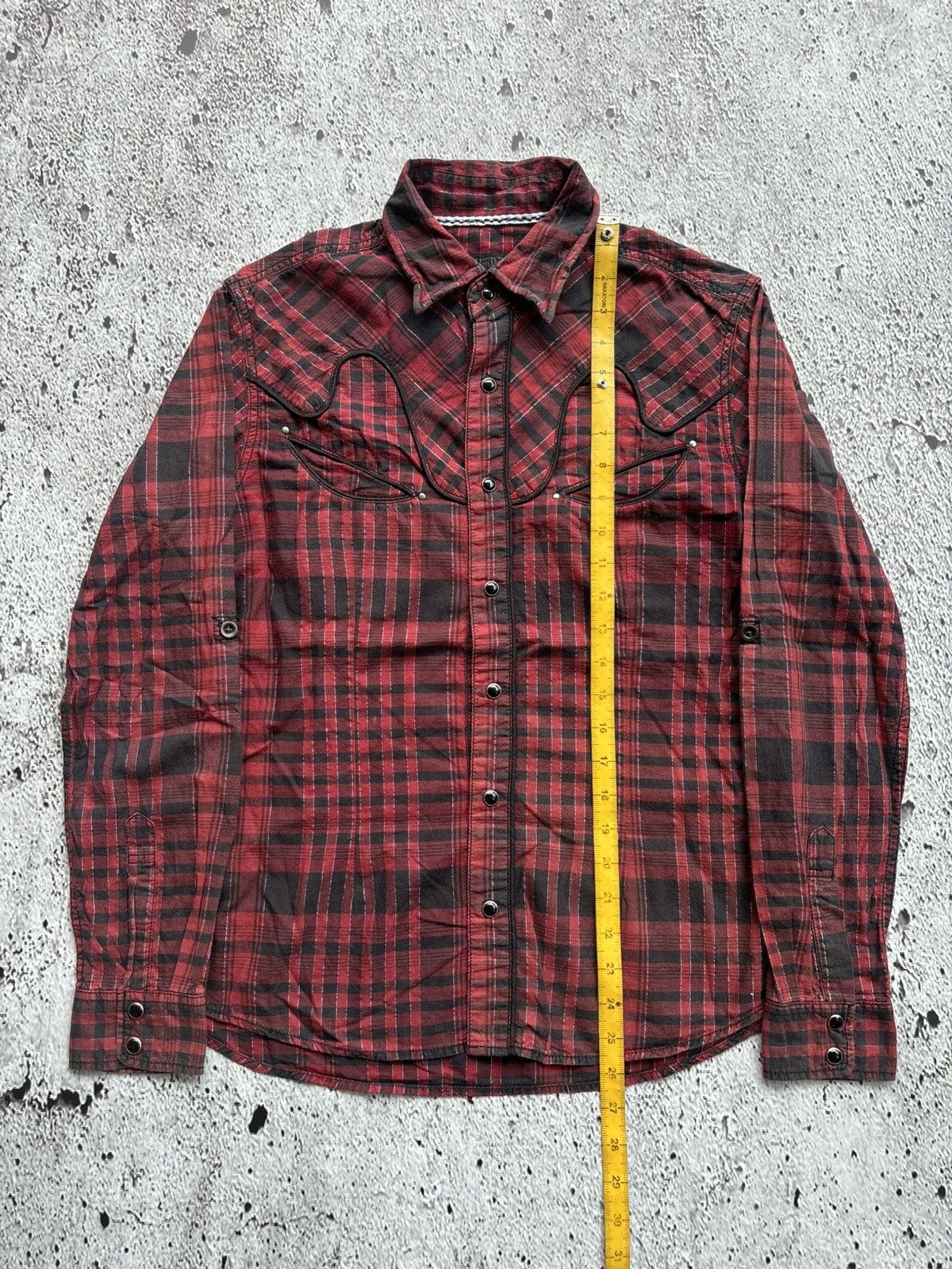 Hysteric Glamour Y2k Von Dutch Skull Ifsix Punk style Shirt Size US M / EU 48-50 / 2 - 11 Thumbnail