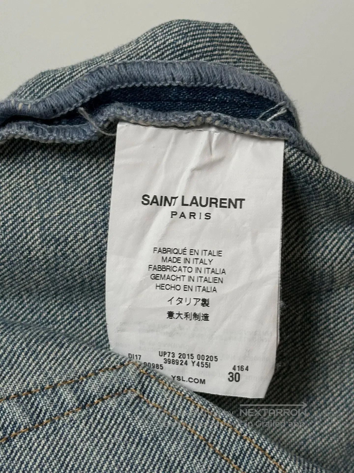 Saint Laurent Paris Saint Laurent D01 Double Knee Slashed Jeans. Size US 30 / EU 46 - 5 Thumbnail