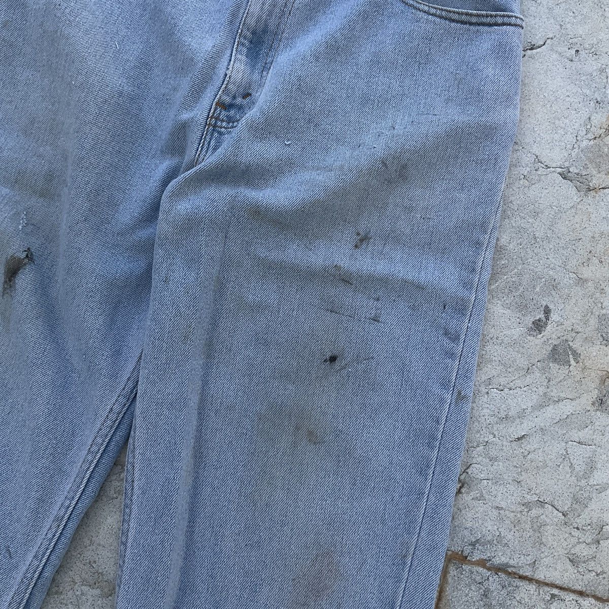 Levi's Vintage 90s Distressed Levi’s 540 Made In USA Denim Pants Size US 36 / EU 52 - 4 Thumbnail