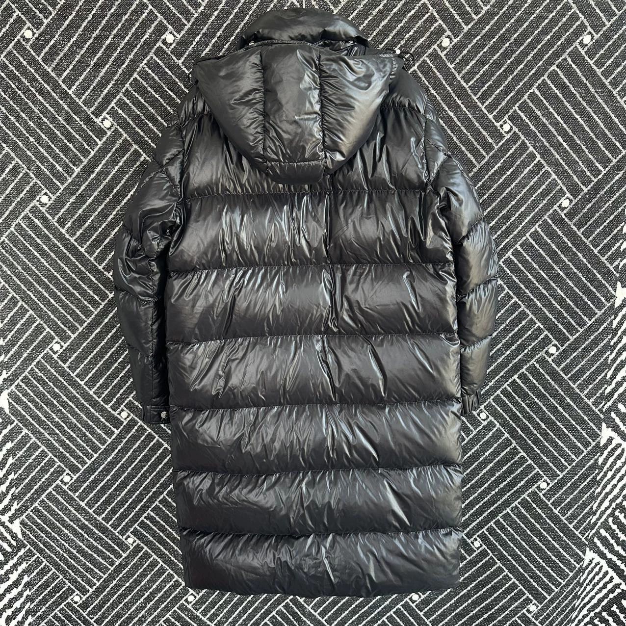 Moncler Moncler Hanoverian 99 New Shiny Black Down Coat 4 Size US XL / EU 56 / 4 - 2 Thumbnail