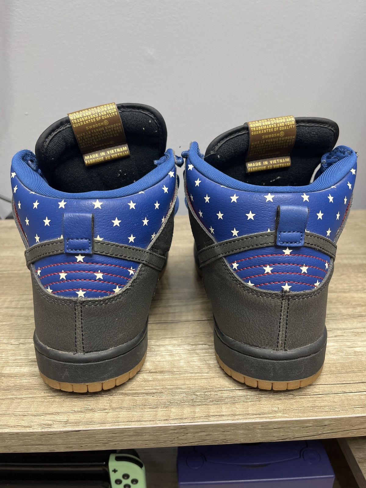 Nike Nike SB Dunk High - Captain America Size 7Y Size US 7 / EU 40 - 4 Thumbnail