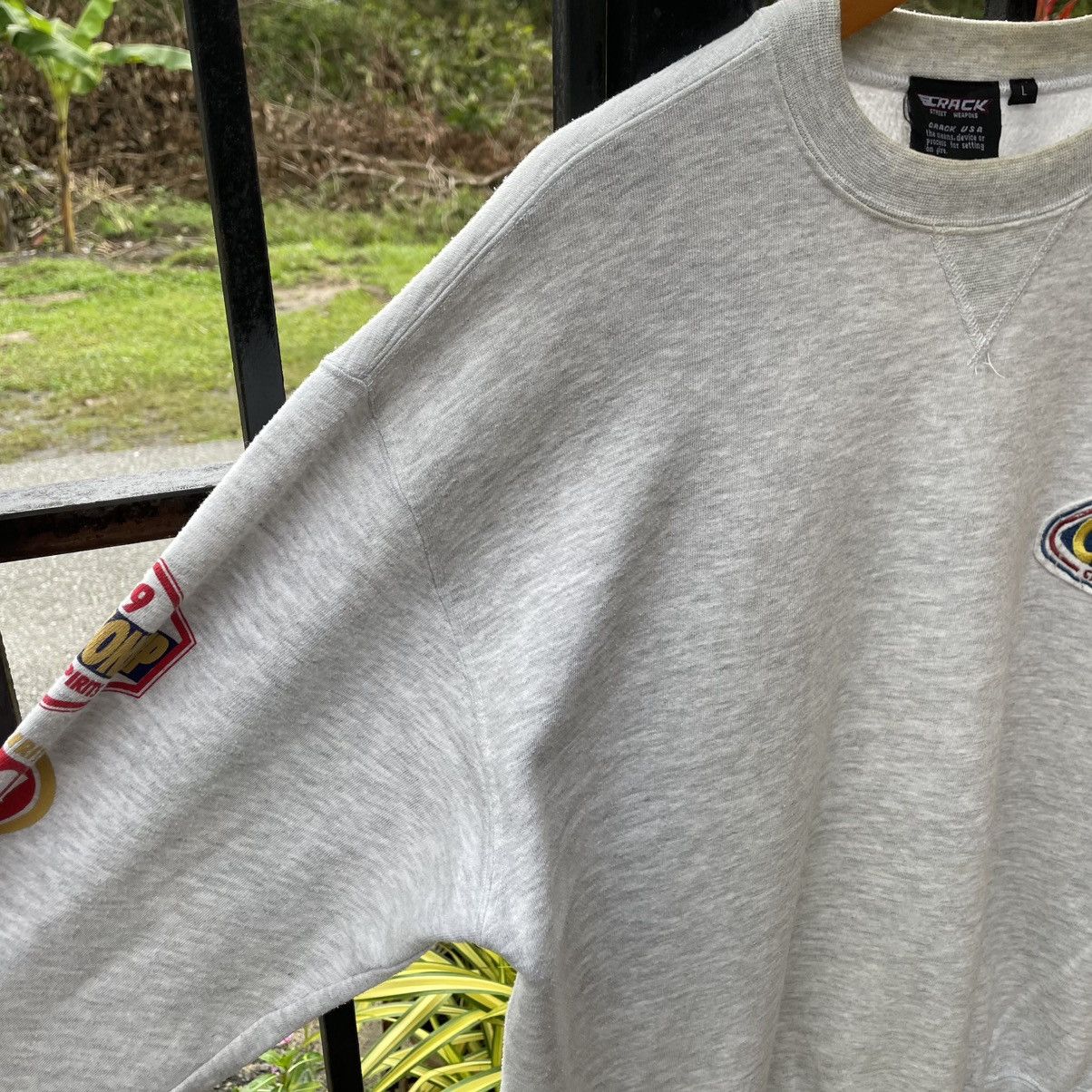 Vintage 🔥Vintage 90s Crack USA Championship Crewneck Sweatshirts Size US M / EU 48-50 / 2 - 7 Thumbnail