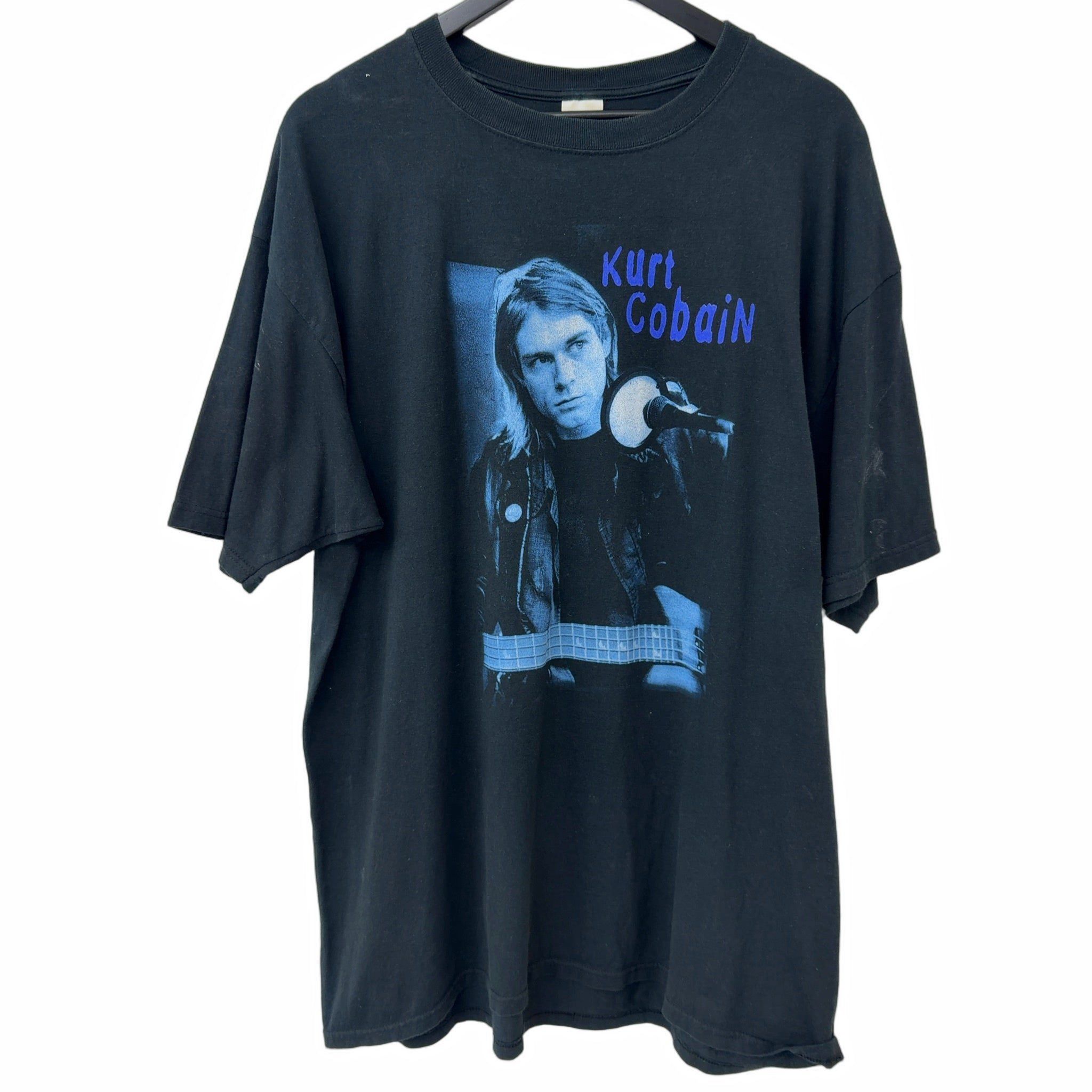 Band Tees × Nirvana Vintage Kurt Cobain T Shirt Resurreccion 90