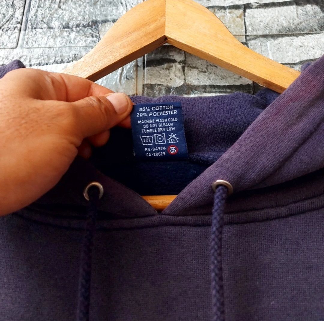 Stussy Vtg 90's STUSSY NYLTA Box Logo Pullover Hoodie Size US L / EU 52-54 / 3 - 4 Thumbnail