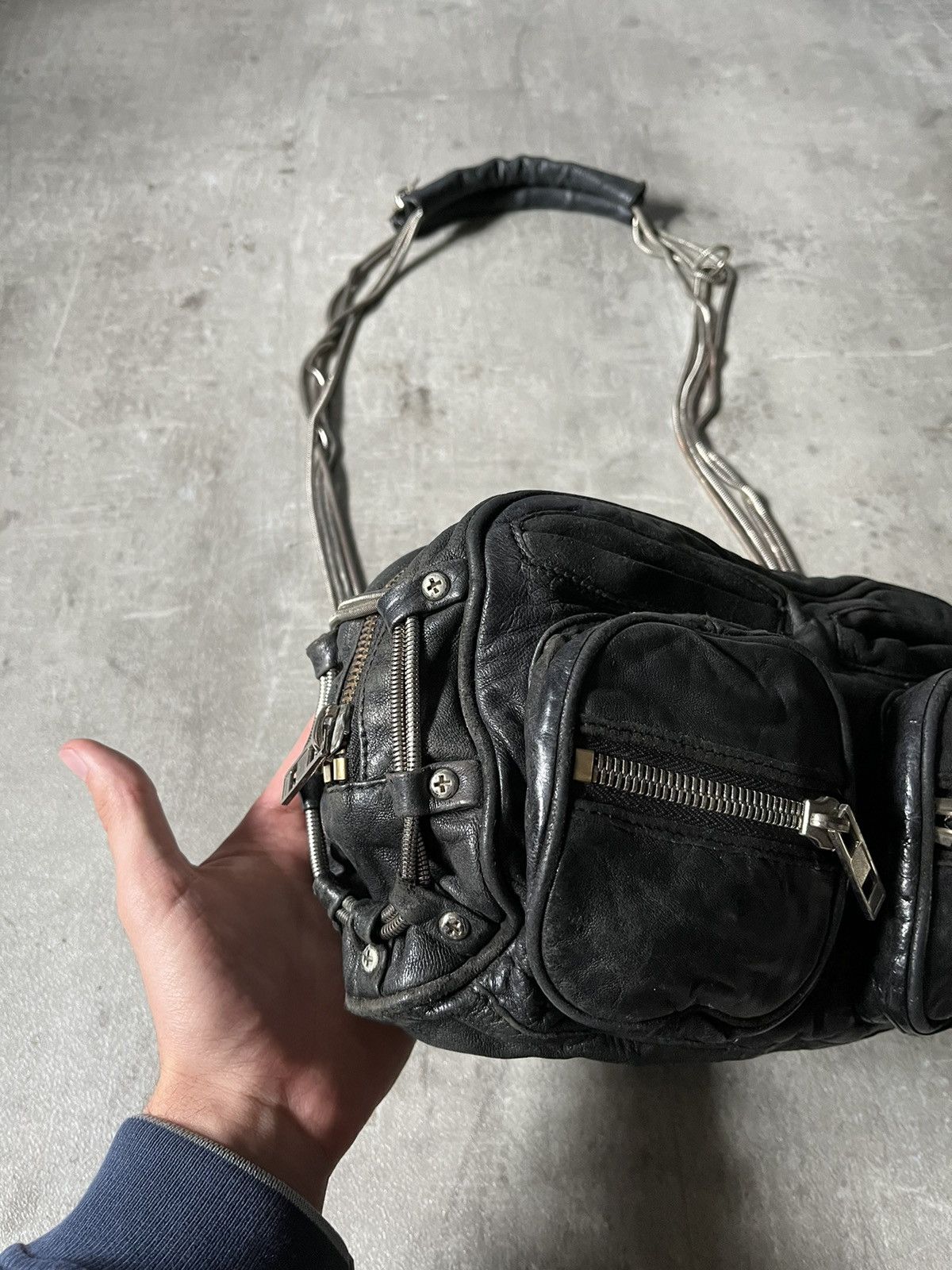 Alexander Wang Alexander Wang brenda chain shoulder bag black 