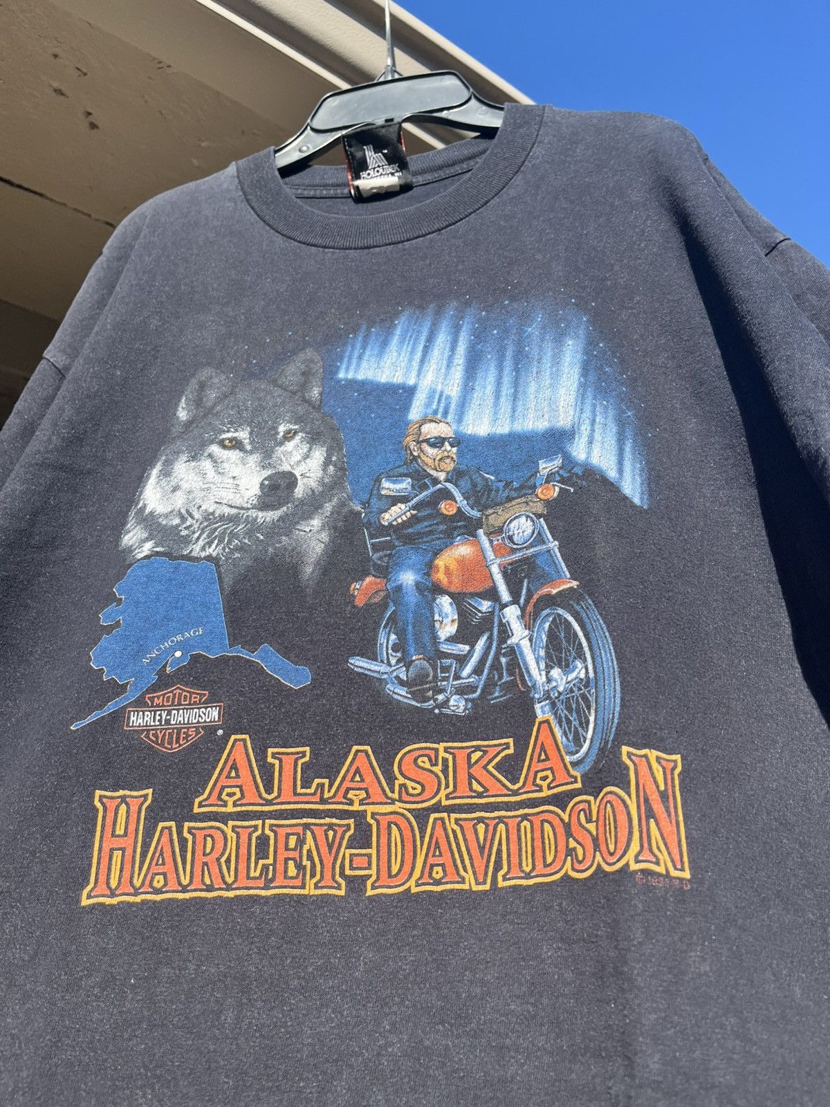 Harley Davidson × Vintage Vintage Harley Davidson tee Size US XL / EU 56 / 4 - 2 Thumbnail