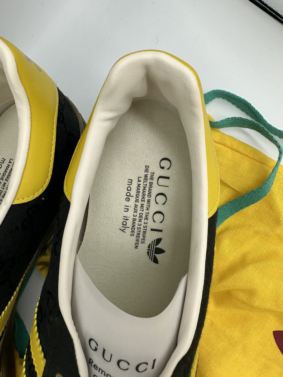 Adidas × Gucci Gucci x Adidas Samba Size US 12.5 / EU 45-46 - 10 Thumbnail