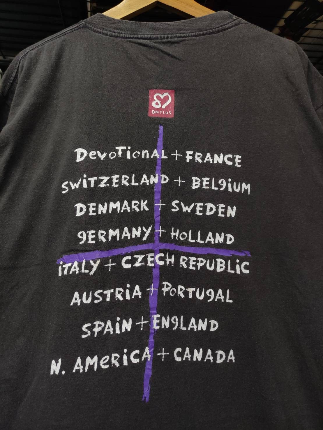 Band Tees Vtg 90's Depeche Mode Devotional Tour Shirt Size US XL / EU 56 / 4 - 12 Thumbnail