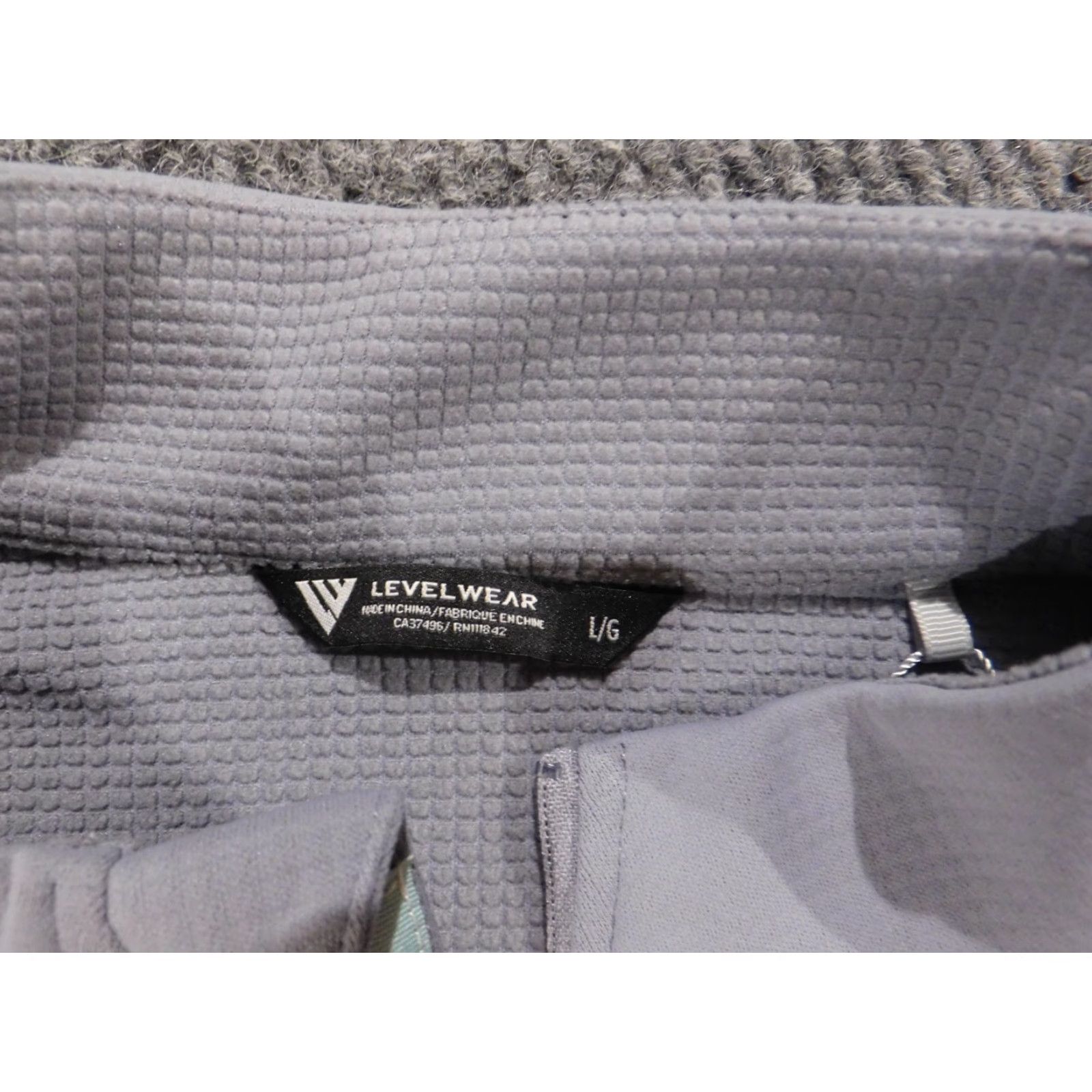 Vintage Levelwear Golf Mens sweatshirt Large pullover stretch Gray Size US L / EU 52-54 / 3 - 5 Thumbnail