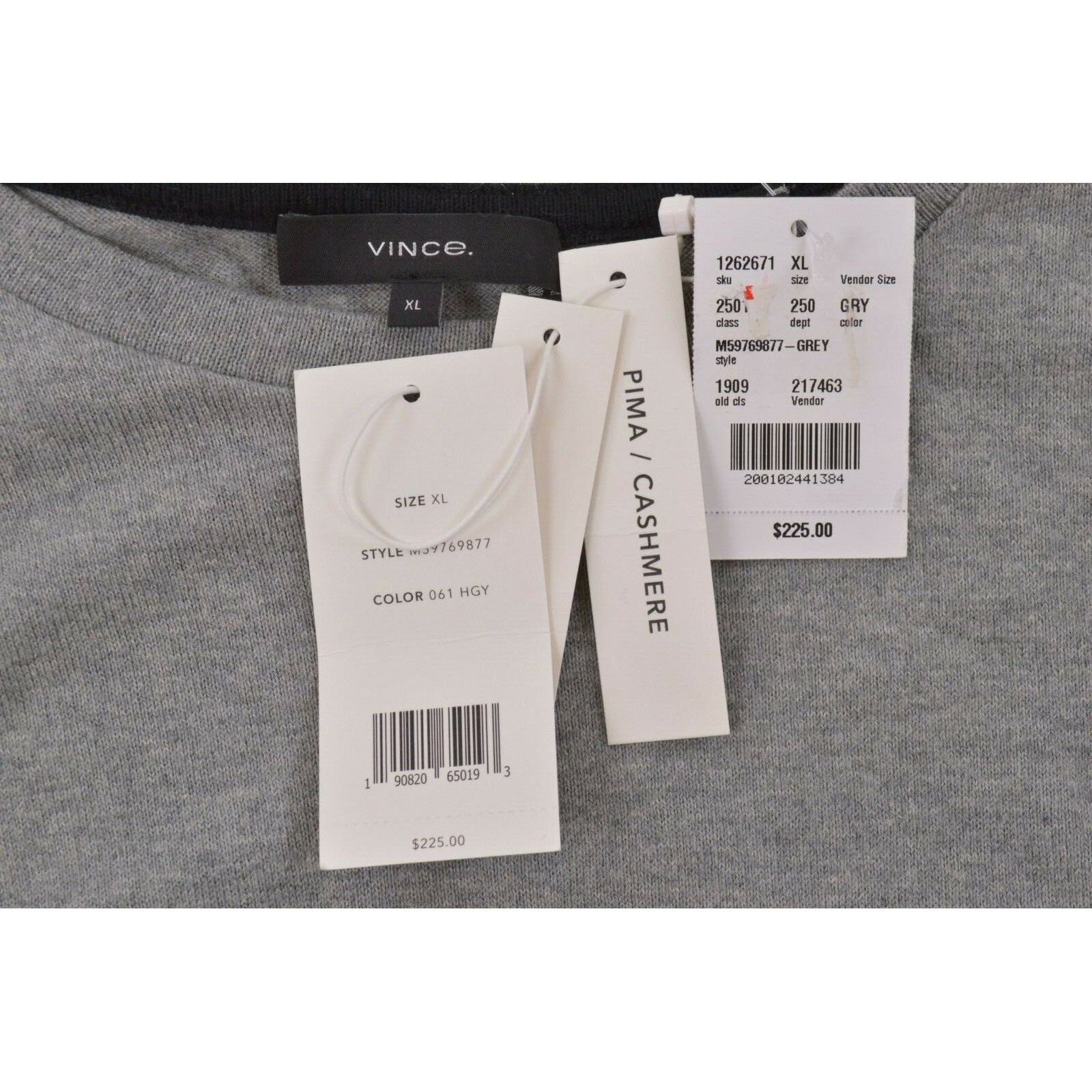 Vince Vince Sweater Size US XL in Gray Size US XL / EU 56 / 4 - 2 Thumbnail