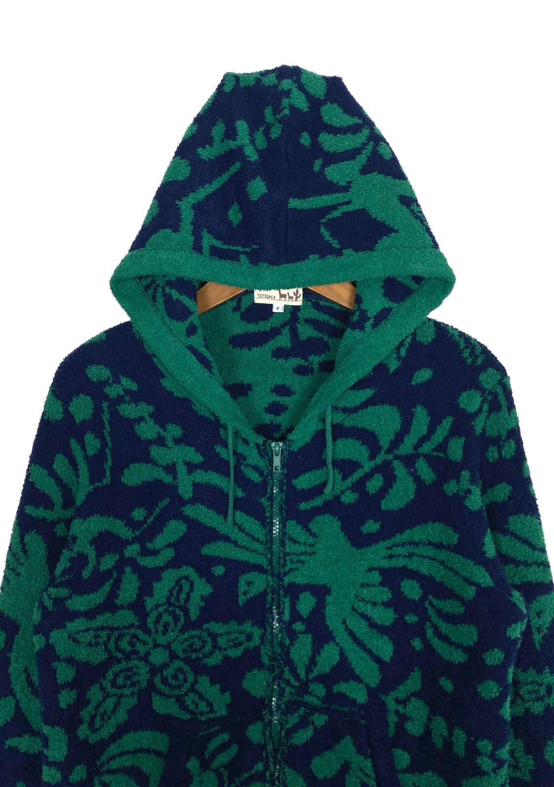 Japanese Brand Rare‼️ Titicaca Full Print Fleece Hoodie Size M / US 6-8 / IT 42-44 - 4 Thumbnail