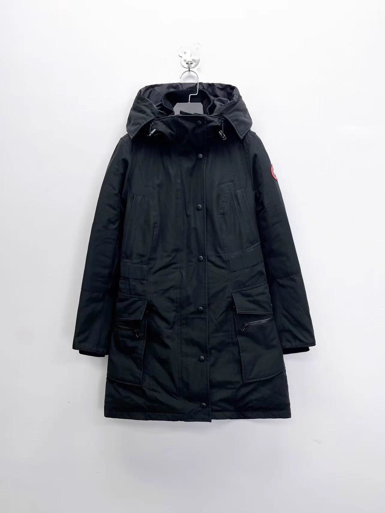 Canada Goose Canada Goose Black Logoed Detachable Mid Fur Collar Down XS Size XS / US 0-2 / IT 36-38 - 1 Thumbnail