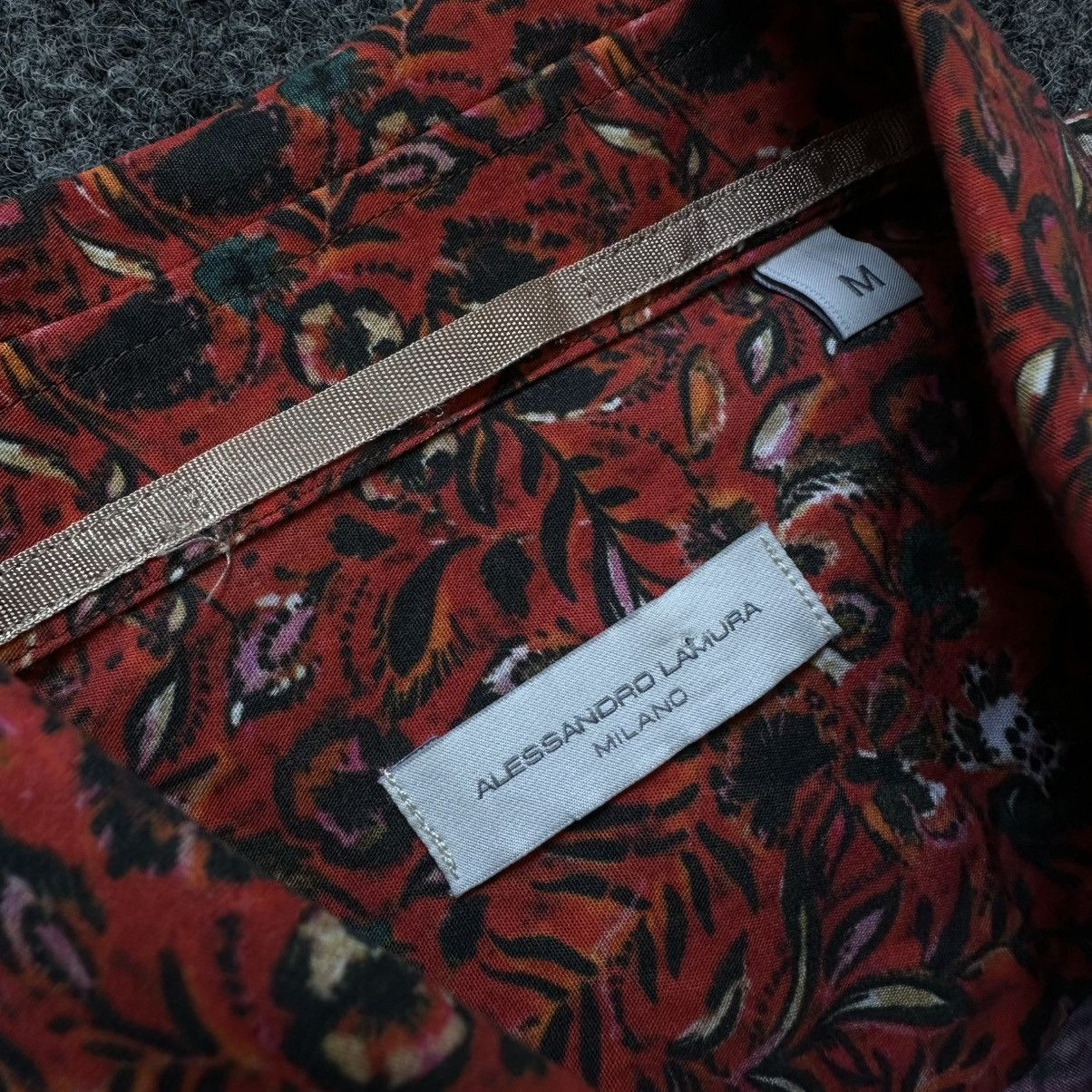 Italic Luxury Alessandro Lamura Milano Shirts Button Up Size M Man Size US M / EU 48-50 / 2 - 11 Thumbnail