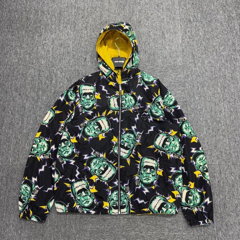 Prada Prada Science giant full-print double-sided windbreaker jac Size US M / EU 48-50 / 2 - 1 Thumbnail