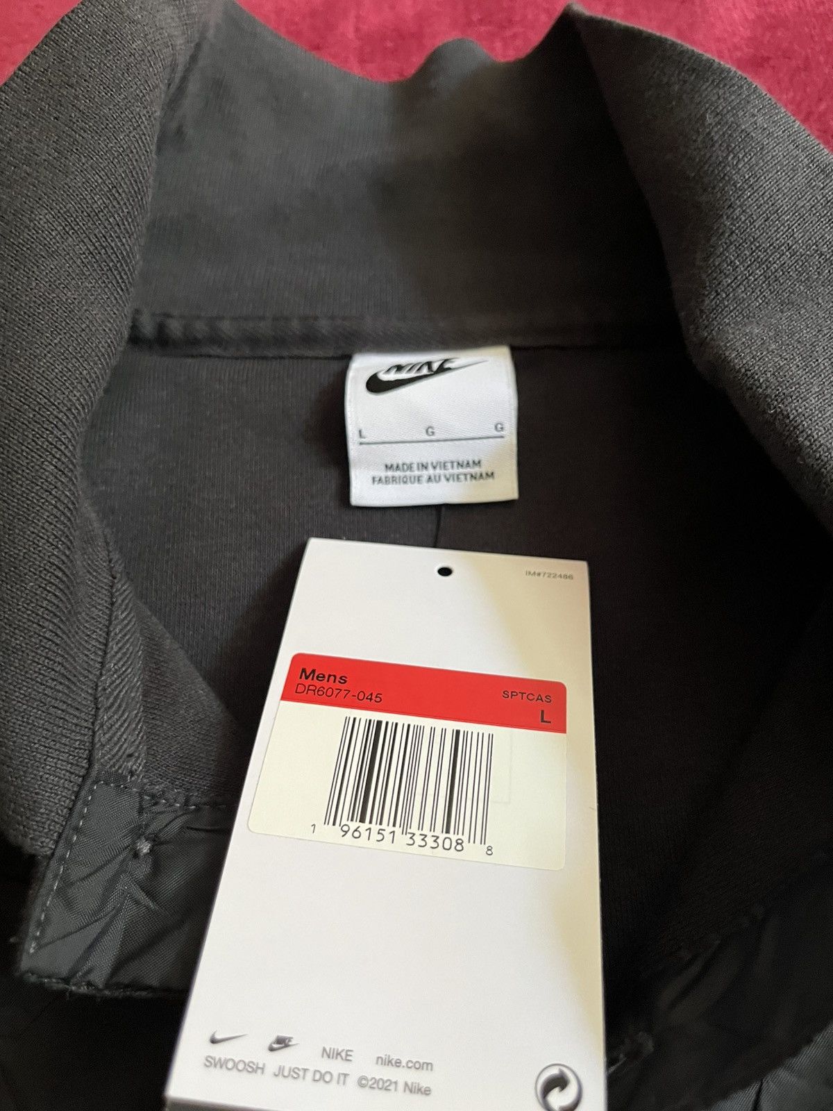 Nike Nike Distressed Jacket Size US L / EU 52-54 / 3 - 6 Thumbnail
