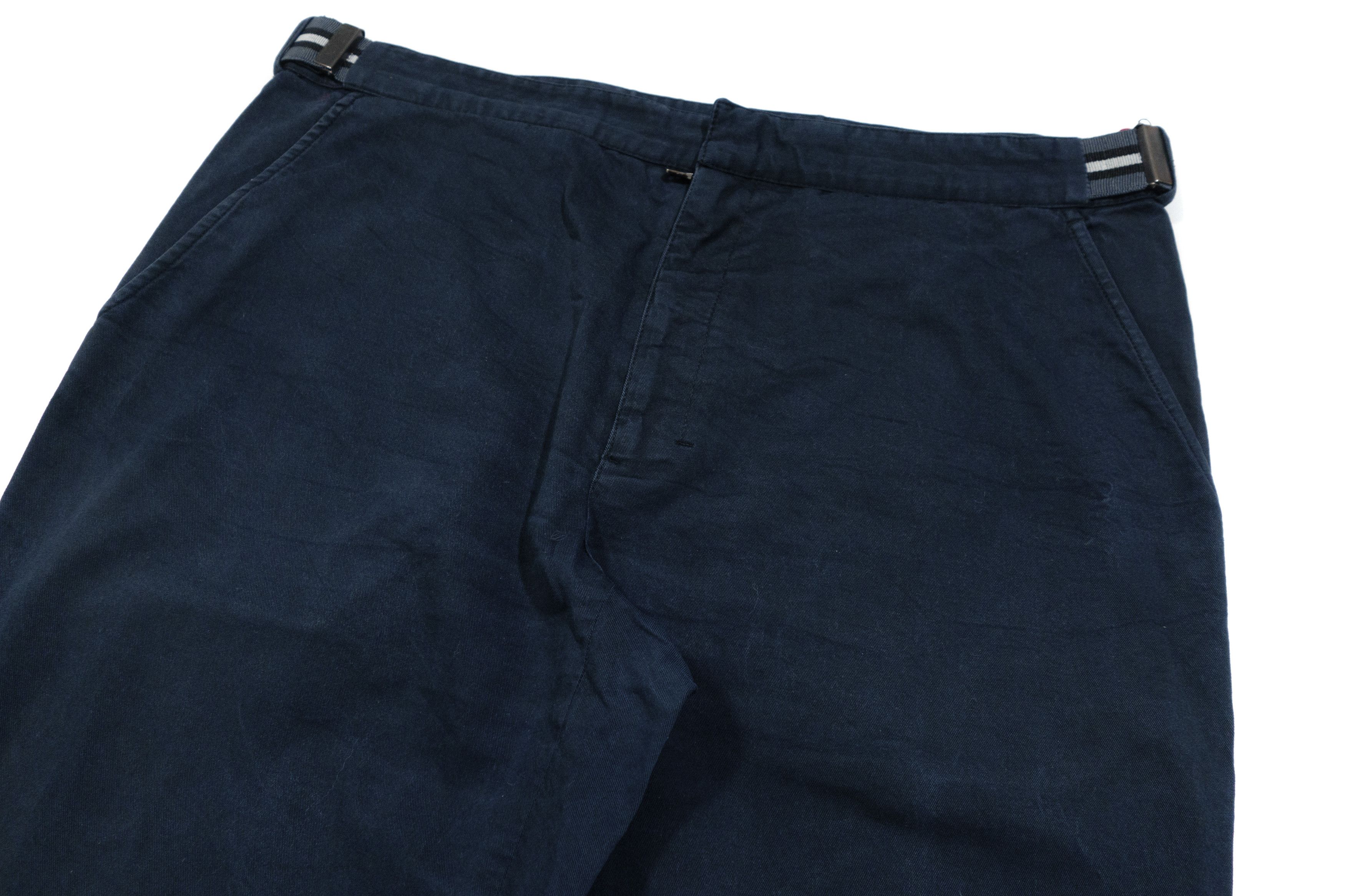 Prada Sport Linea Rossa Cotton Tech Pants Adjustable Waist 00s Size US 34 / EU 50 - 4 Thumbnail