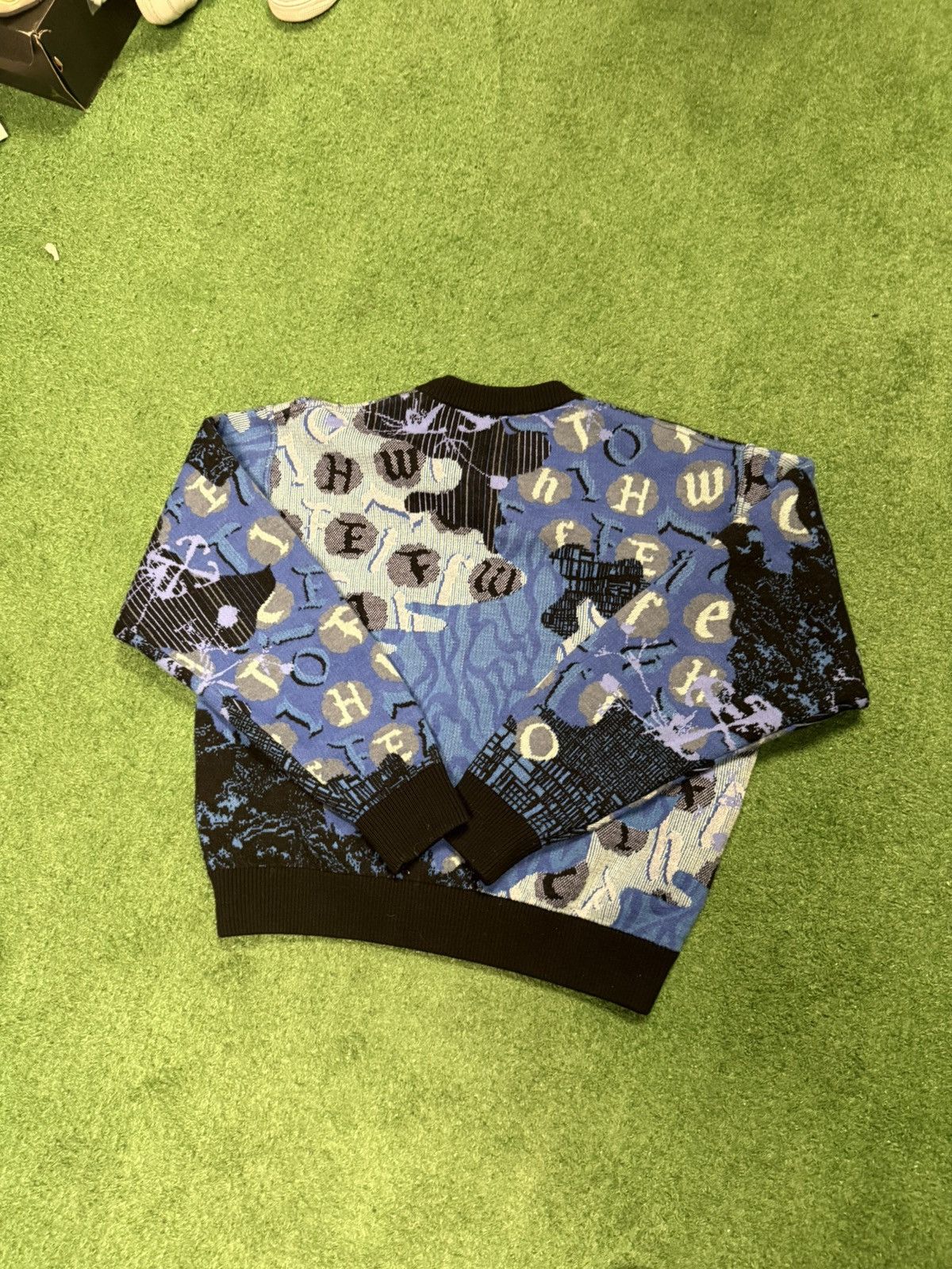 Off-White !rare! Off white knit sweater sized medium Size US M / EU 48-50 / 2 - 6 Thumbnail
