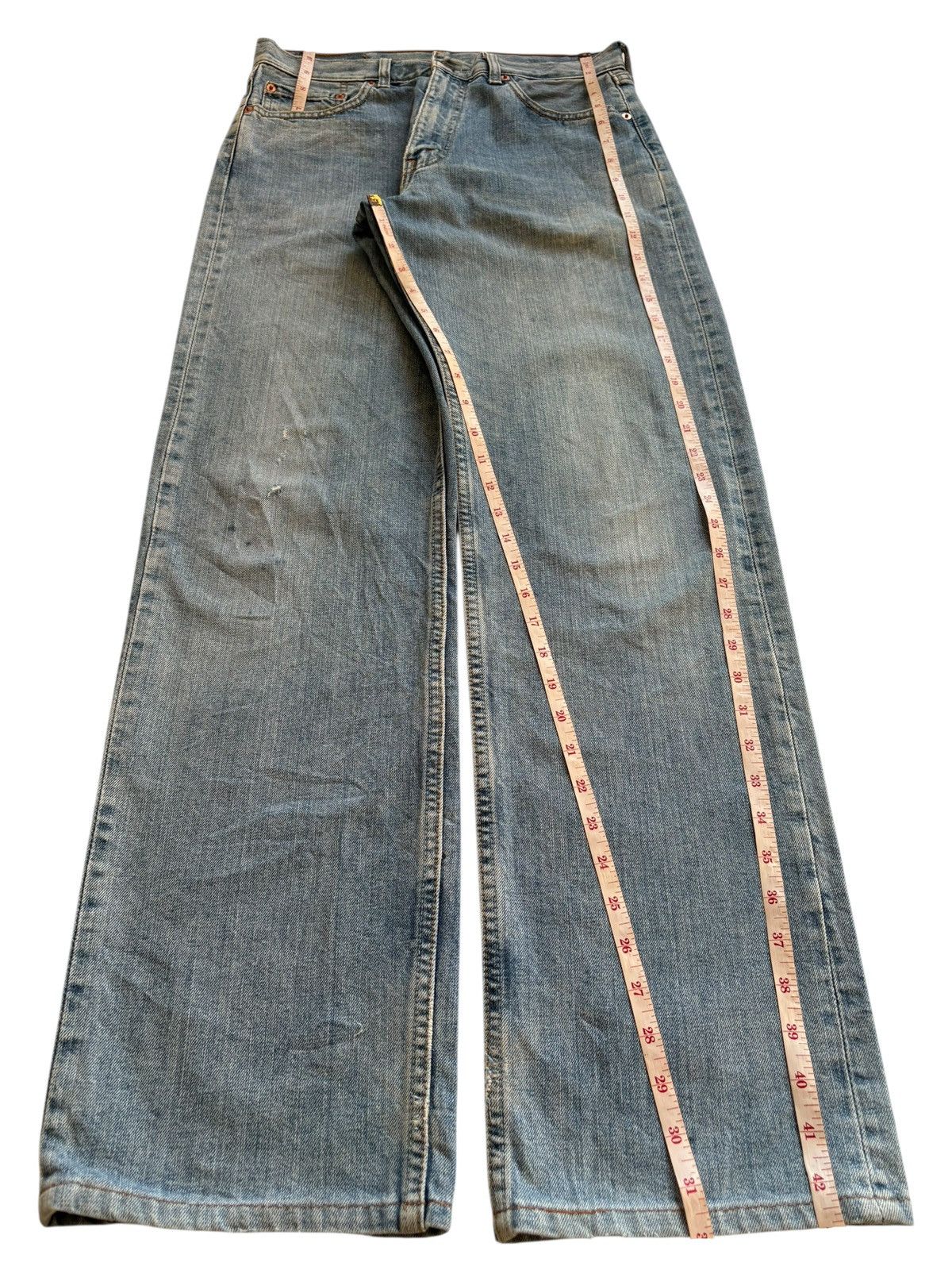 Levi's Vintage 90s Levis 512 Faded Wash Distressed Loose Baggy Jean Size US 30 / EU 46 - 13 Thumbnail