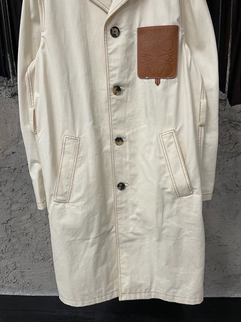 Loewe LOEWE Patchwork trench coat Size M / US 6-8 / IT 42-44 - 4 Thumbnail
