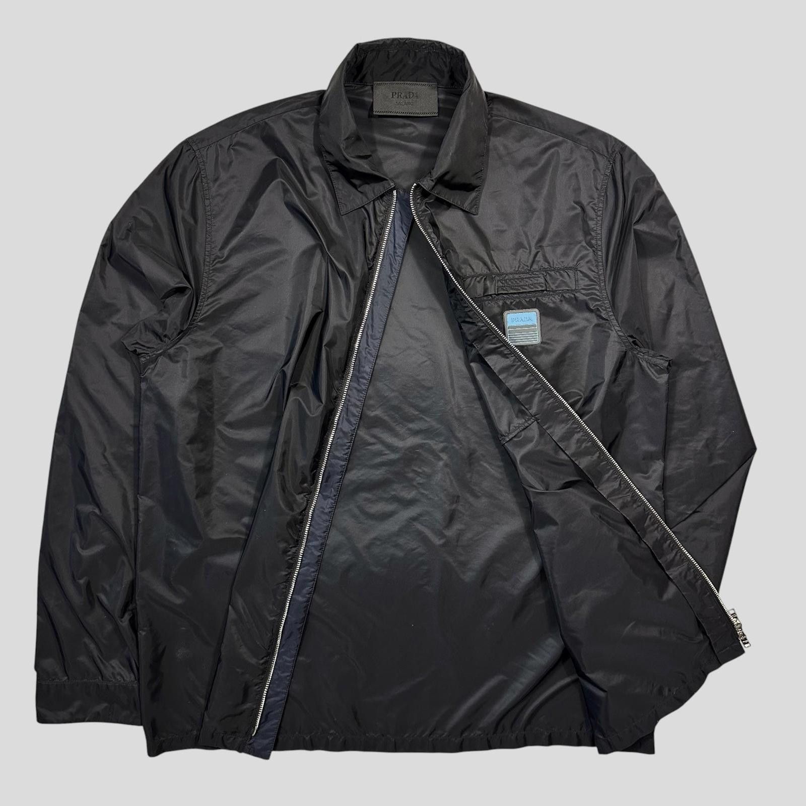 Prada Prada 2018 Race Logo Nylon Blouson Overshirt Jacket - M/L Size US M / EU 48-50 / 2 - 7 Thumbnail
