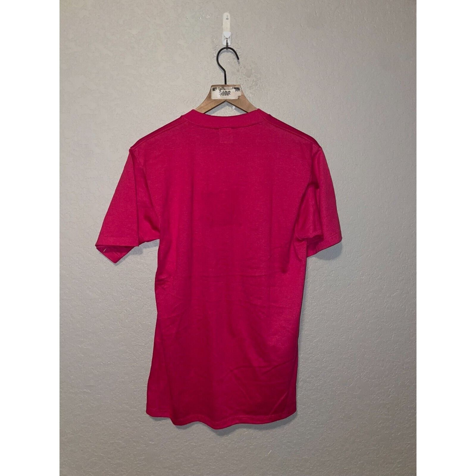 Jerzees Vintage New Mexico Shirt Wolf Coyote Native Art Tee Pink 90s Size US L / EU 52-54 / 3 - 11 Thumbnail