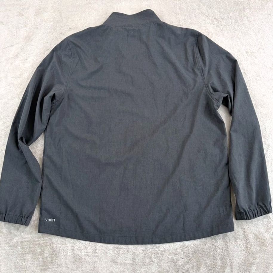 Vuori Vuori Venture Track Jacket Men's 2XL Black Water Resistant Full Zip Modern Designer Jeans? Size US XXL / EU 58 / 5 - 5 Thumbnail