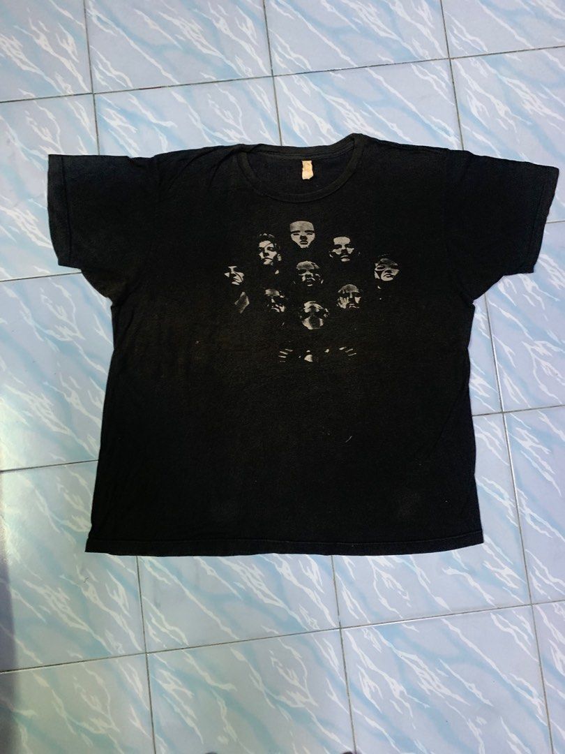 Band Tees Vintage Queen Faces Graphic T-Shirt Black | Faded Band Tee Size US L / EU 52-54 / 3 - 1 Thumbnail