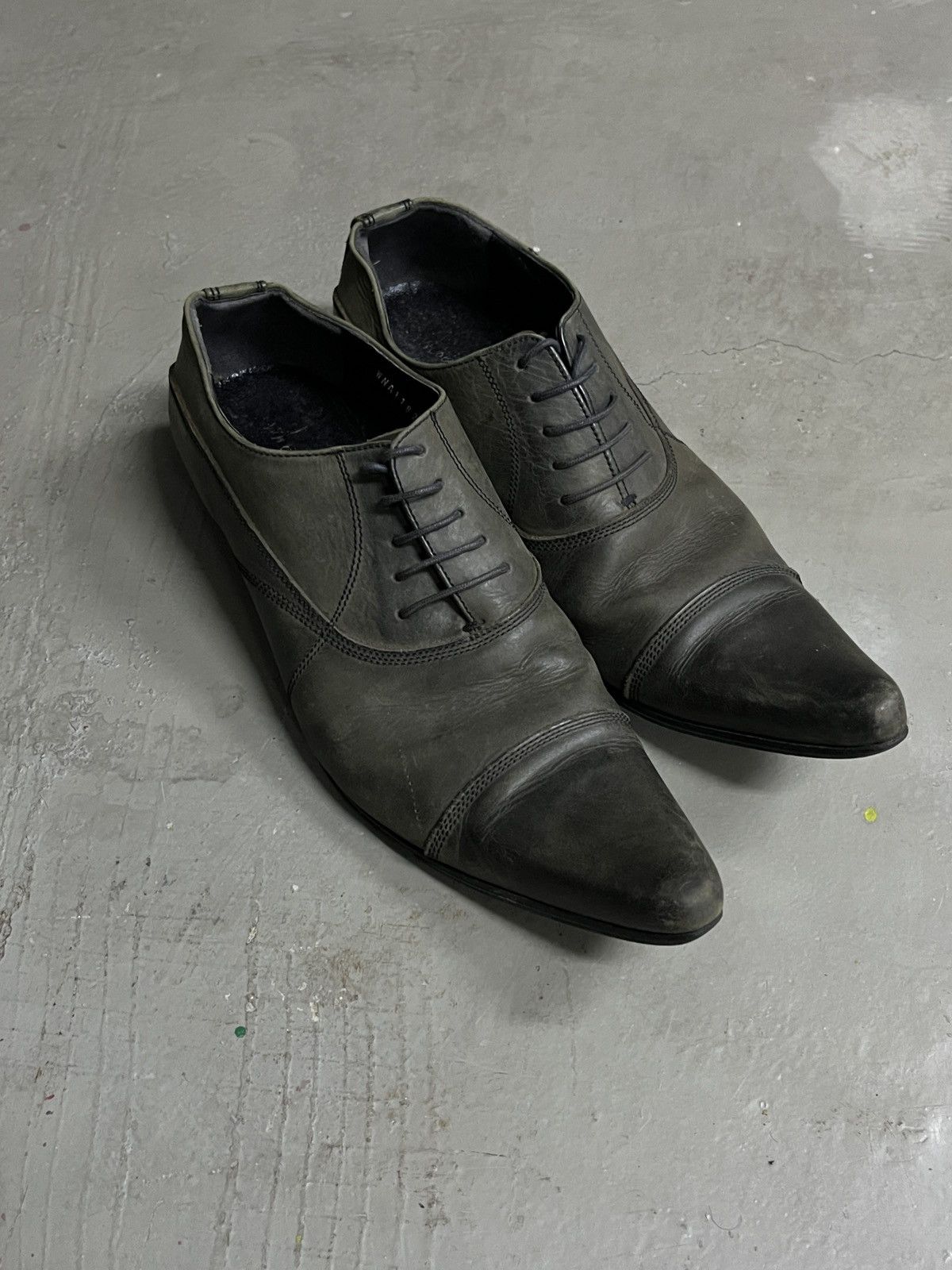 KMRii WHOOP-DE-DOO Opium Guidi Pointed Toe Style LEATHER BOOTS Size US 8 / EU 41 - 1 Thumbnail