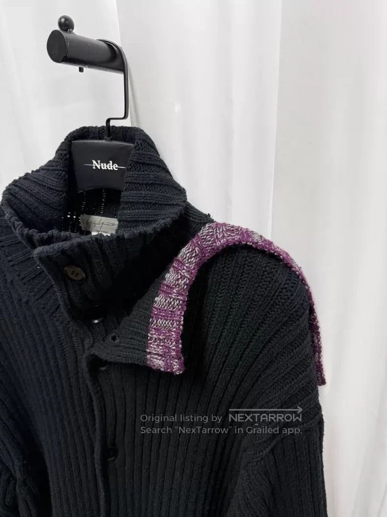 Yohji Yamamoto YOHJI YAMAMOTO Patchwork Super Long Knitwear Coat Size US M / EU 48-50 / 2 - 4 Thumbnail