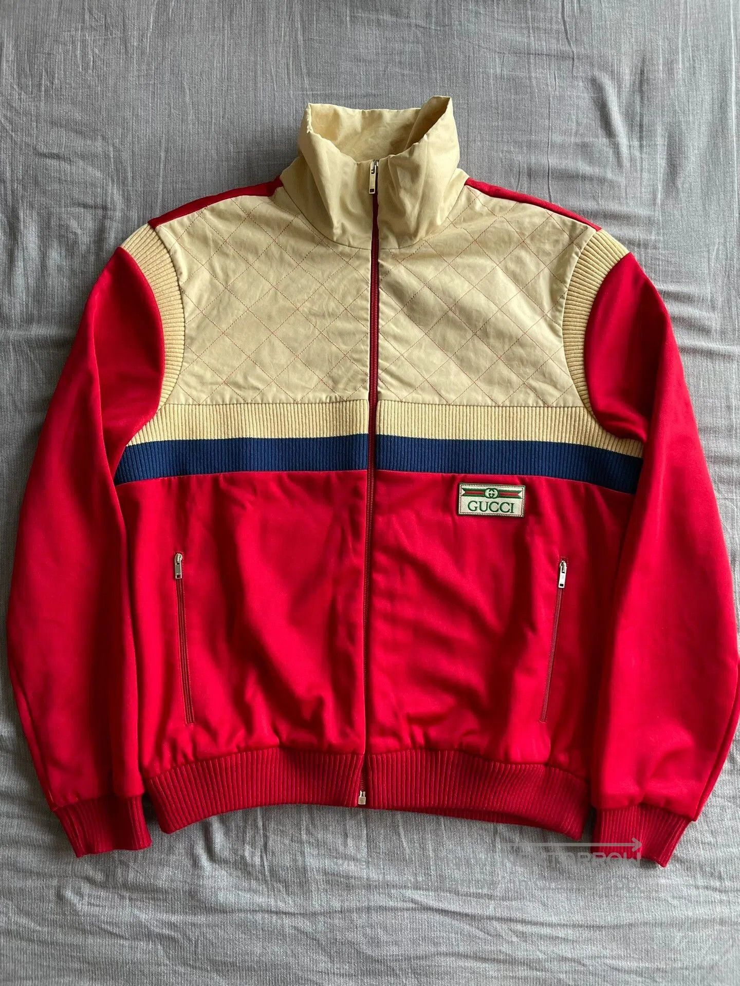 Gucci Gucci Men's Red Jacket Size S. Size US S / EU 44-46 / 1 - 1 Thumbnail