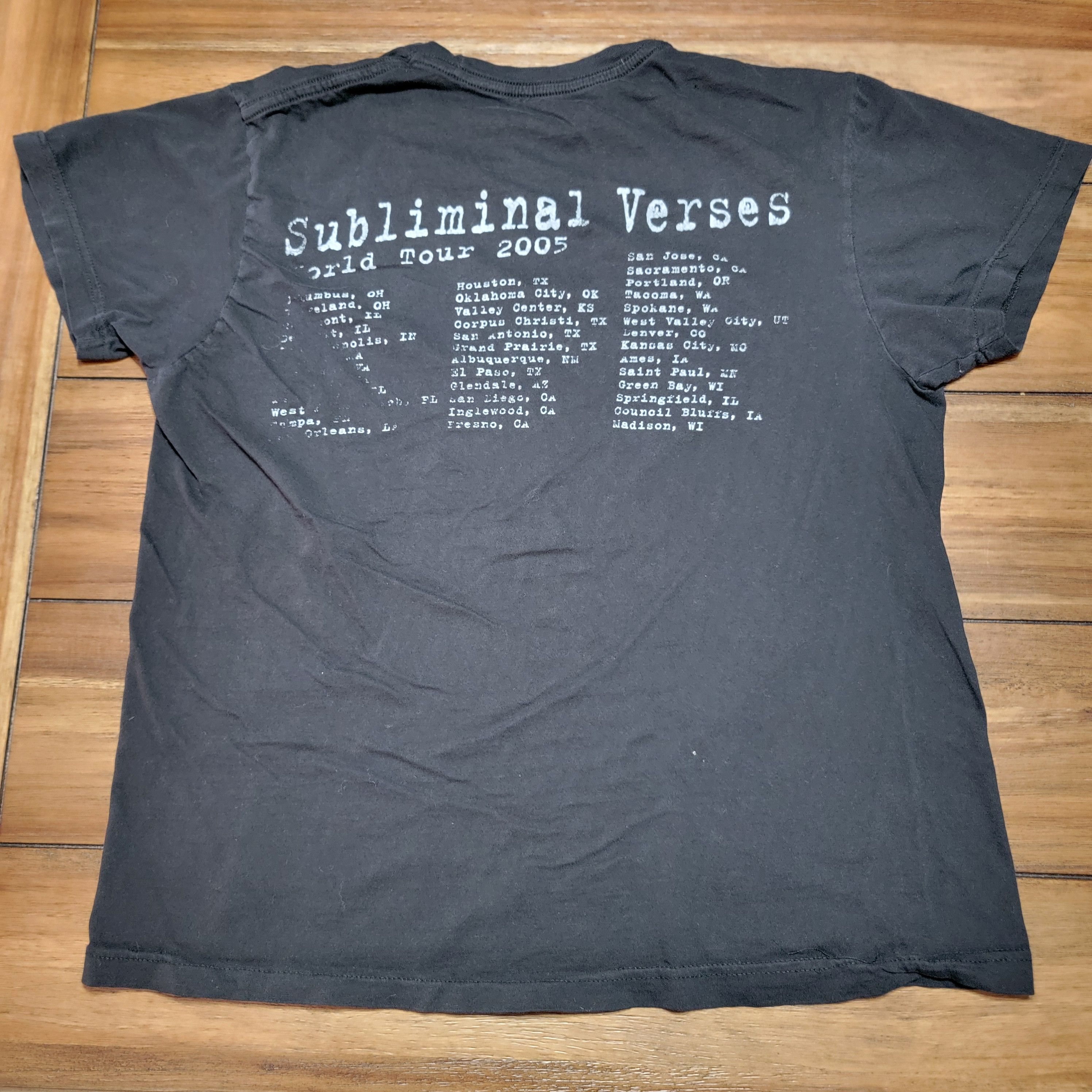 Other Slipknot SS Tee "Subliminal Verses World Tour 2005"-Medium Size US M / EU 48-50 / 2 - 3 Thumbnail