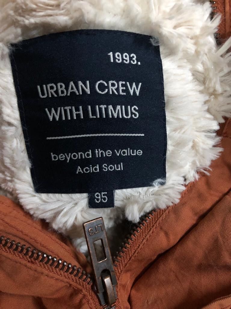 If Six Was Nine × Japanese Brand × Le Grande Bleu (L.G.B.) Urban Crew With Litmus Fur Hooded Parkas Jacket Size US M / EU 48-50 / 2 - 3 Thumbnail