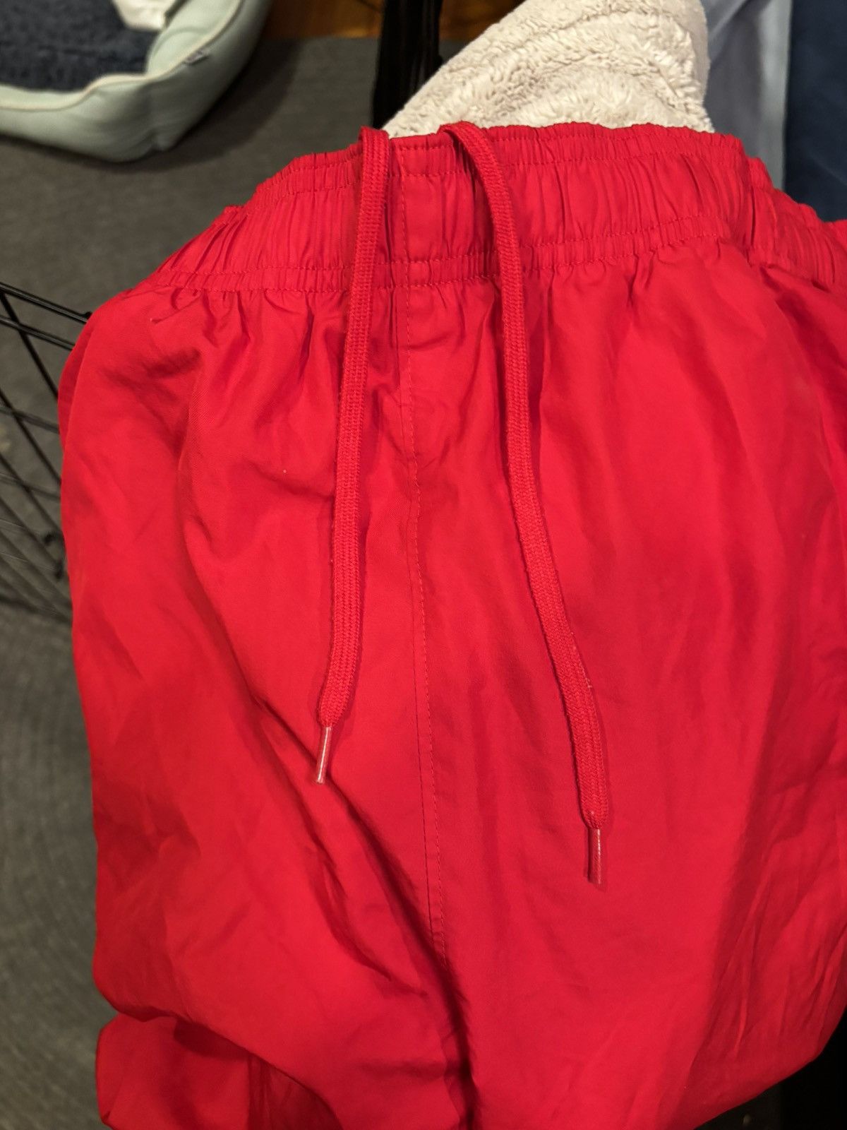 Adidas × Vintage Red Vintage Adidas Track Pants Size US 35 - 2 Thumbnail