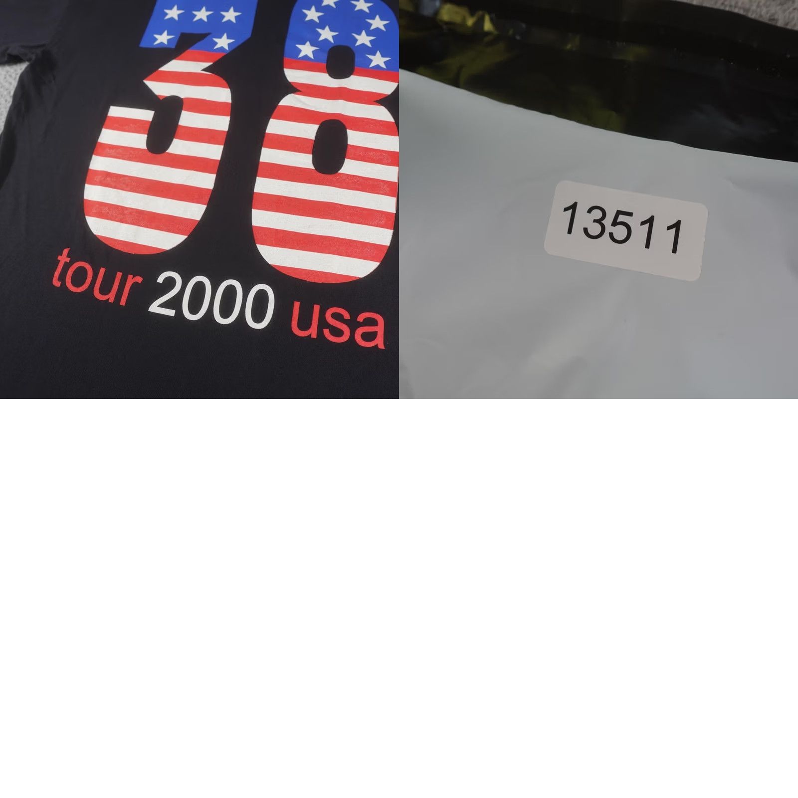 Vintage VINTAGE 38 SPECIAL Shirt Mens XL Black Tour 2000 USA Flag Y2K Rock Band Tee Size US XL / EU 56 / 4 - 9 Thumbnail