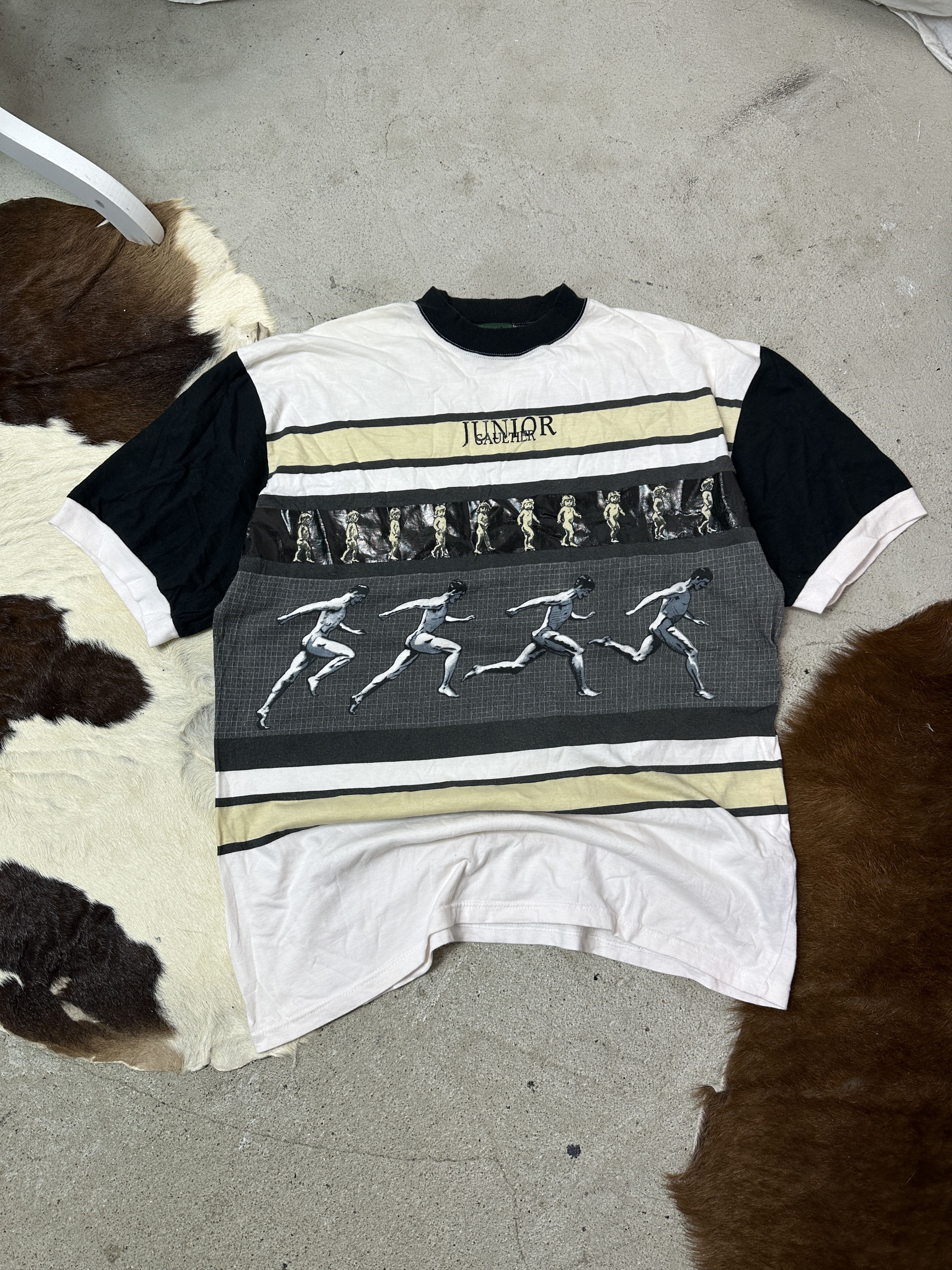 Jean Paul Gaultier Vintage Streetwear Old School Jean Paul Gaultier T-shirt 80s Size US XL / EU 56 / 4 - 2 Thumbnail