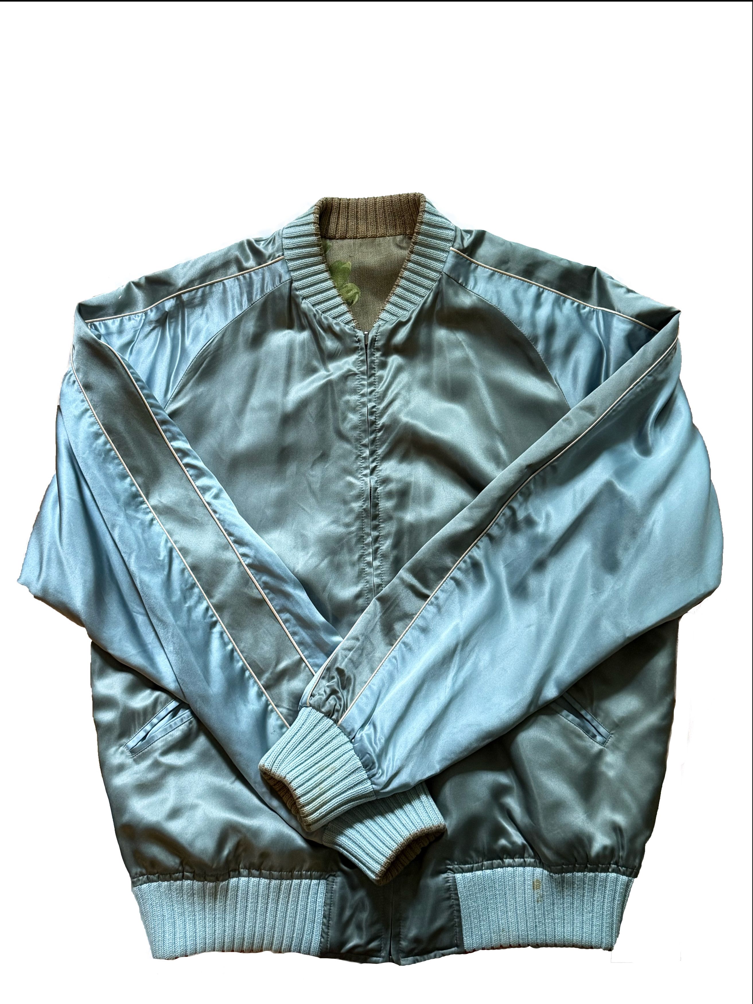 Gucci GUCCI SATIN REVERSIBLE BOMBER JACKET Size XL / US 12-14 / IT 48-50 - 1 Thumbnail