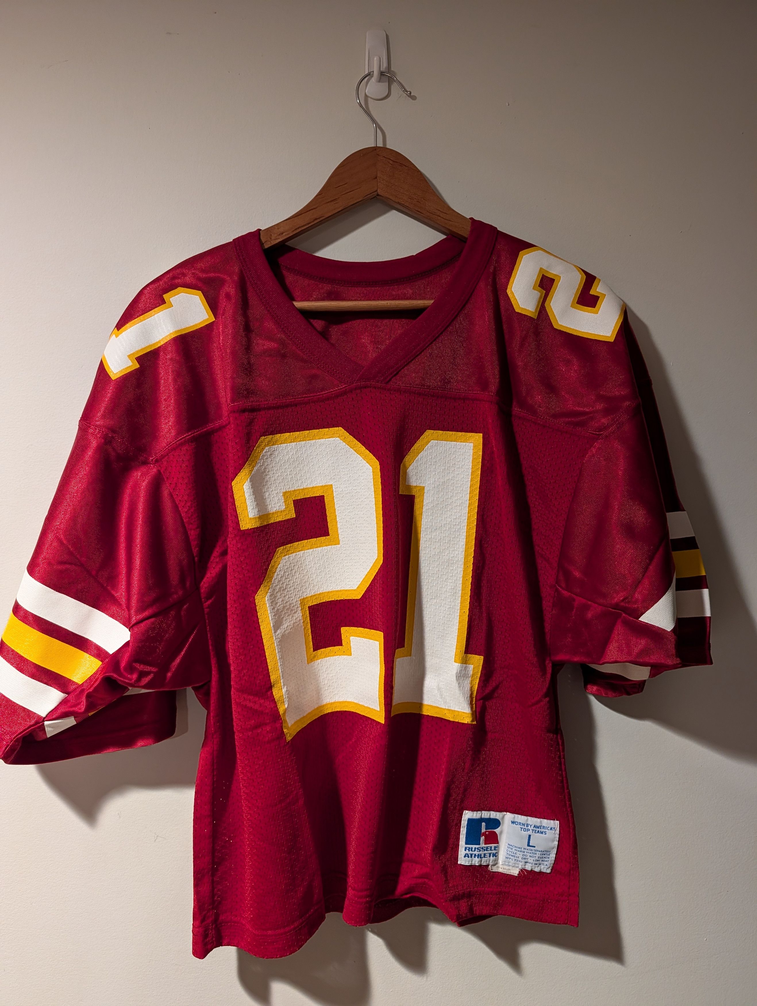 Vintage Redskins Jersey #21 Sean Taylor Boys Large