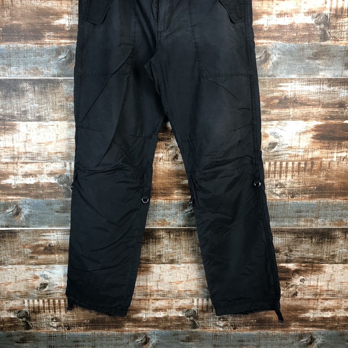 Japanese Brand × Uniqlo DL Uniqlo Dark Blue Cargo Multipocket Pants #C640 Size US 32 / EU 48 - 3 Thumbnail