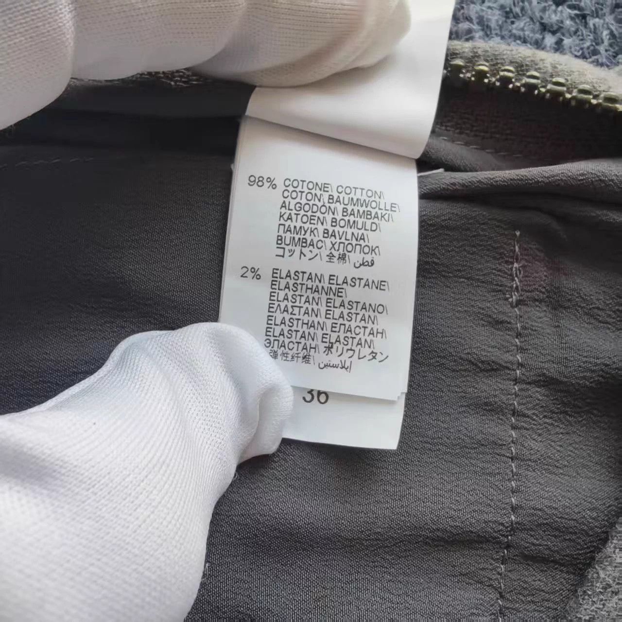 Brunello Cucinelli Brunello Cucinelli Gray Mini Skirt XS 99 Size 24" / US 00 / IT 34 - 5 Thumbnail