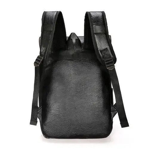 Japanese Brand High Quailty PU Leather Backpack Size ONE SIZE - 2 Thumbnail
