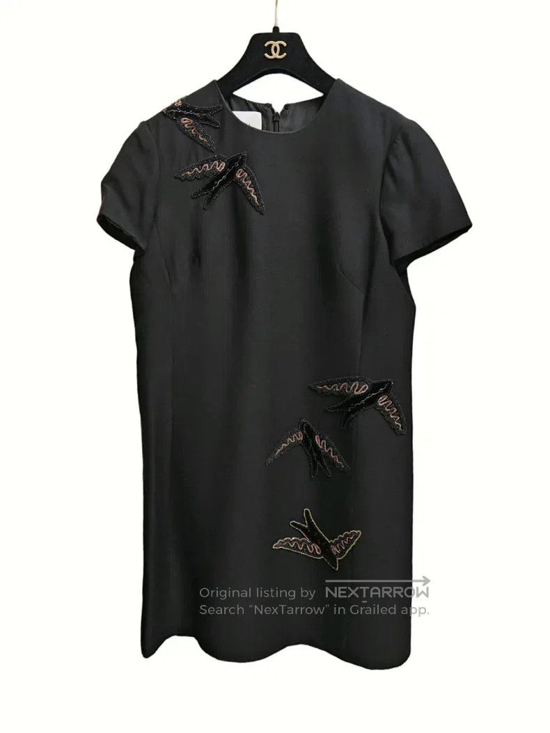 Other Valentino Black bird dress Size S / US 4 / IT 40 - 2 Thumbnail