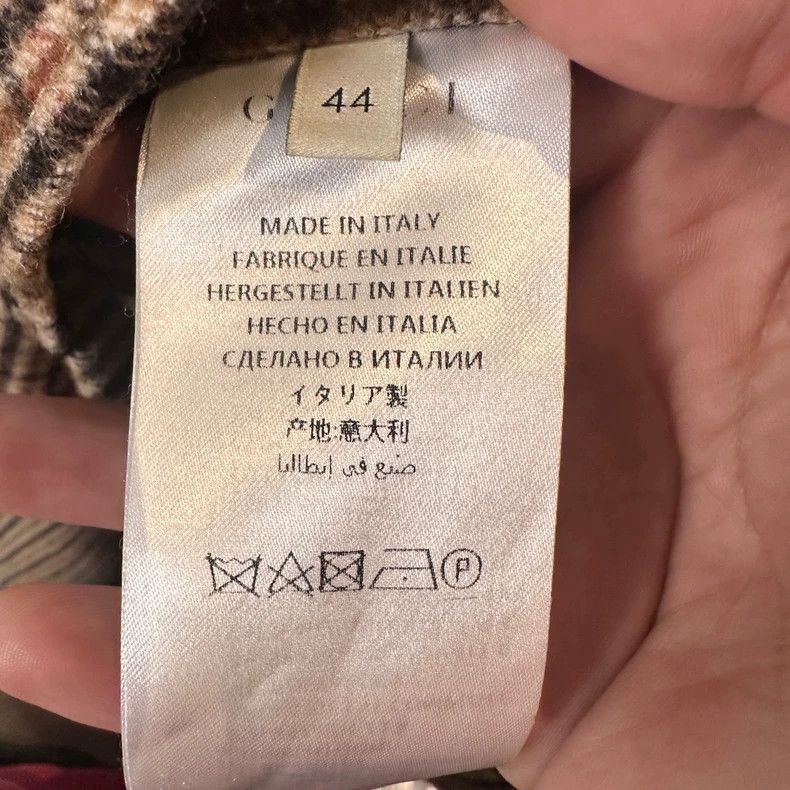 Gucci Gucci Floral embroidery logo double-sided tweed coat 2501-N Size US S / EU 44-46 / 1 - 6 Thumbnail