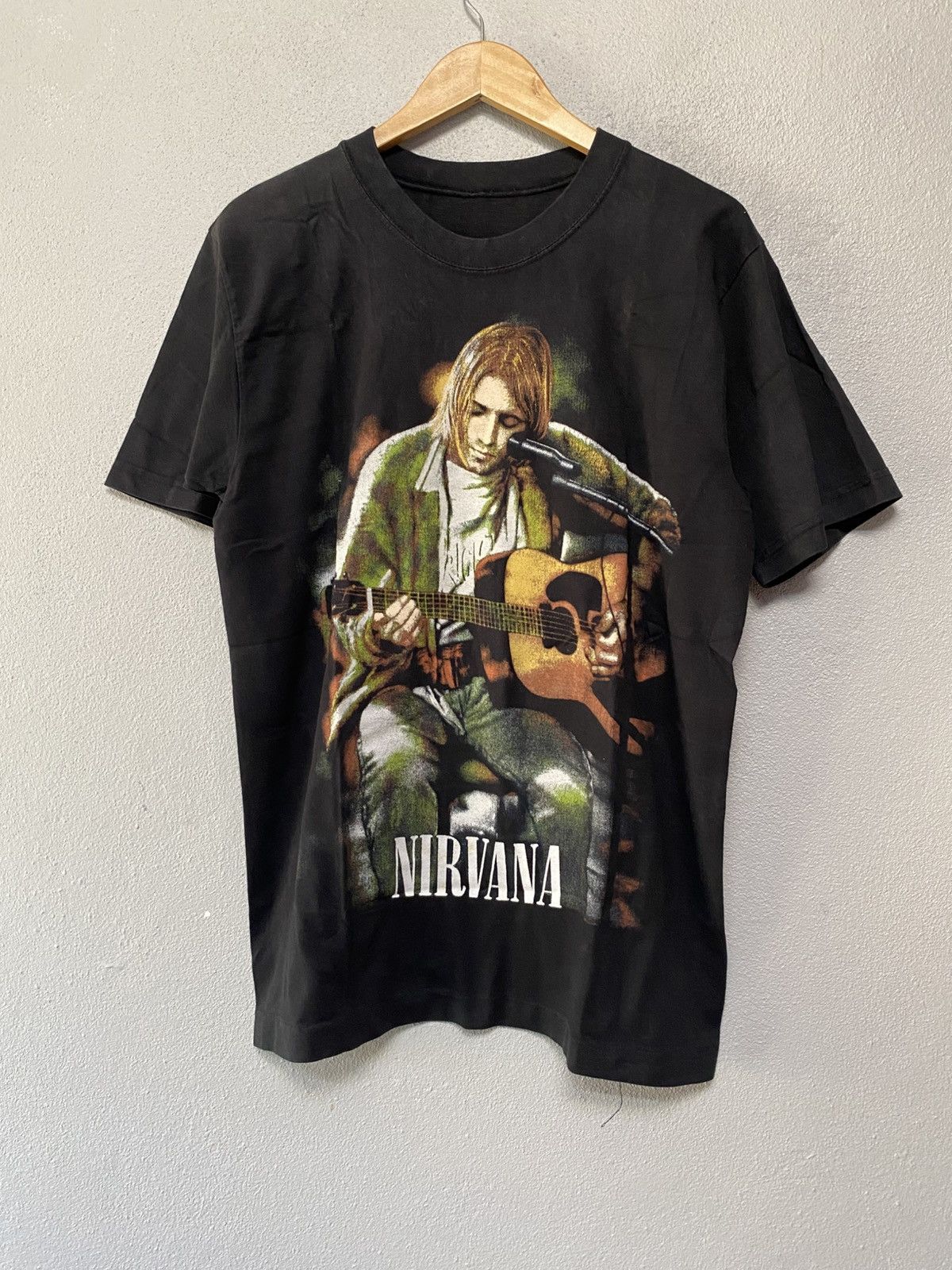 Vintage Vintage nirvana kurt Cobain tshirt Size US L / EU 52-54 / 3 - 1 Thumbnail